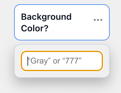 Flag with Text Input